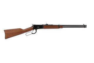 Rossi M92 lever action rifle 357 magnum features a 20 inch barrel